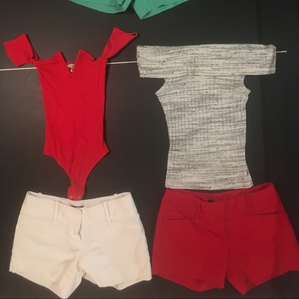 Express shirts and the limited shorts